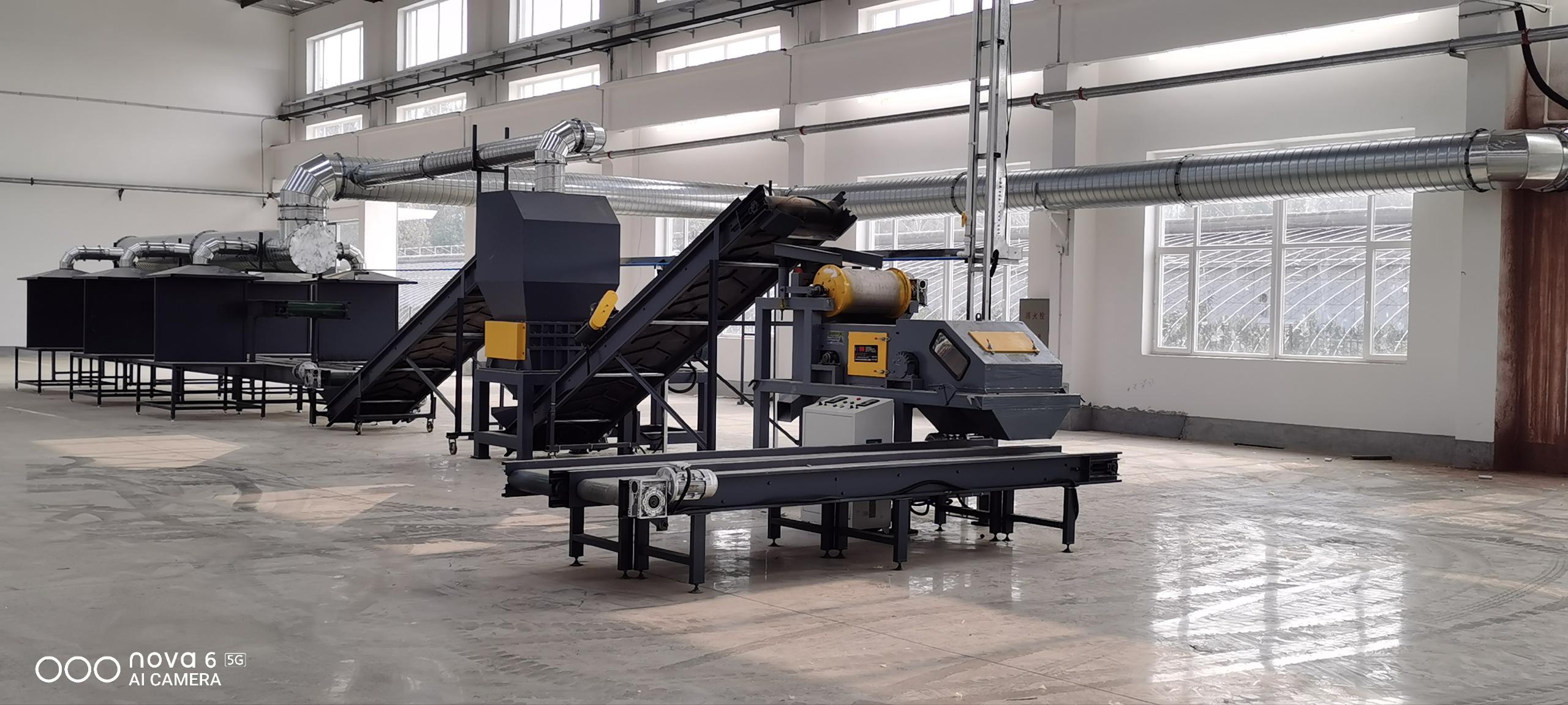 WEEE Recycling Plant Installed Compeleted